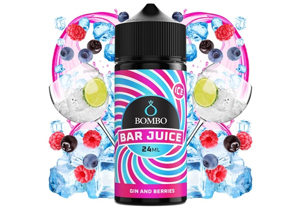 Bombo Bar Gin Berries Ice 24ml Long Fill Bombo Bar Gin Berries Ice 24ml Long Fill