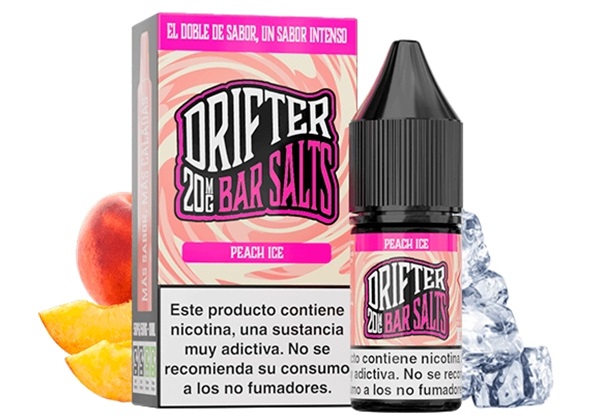 Drifter Bar Salts Peach Ice 10ml