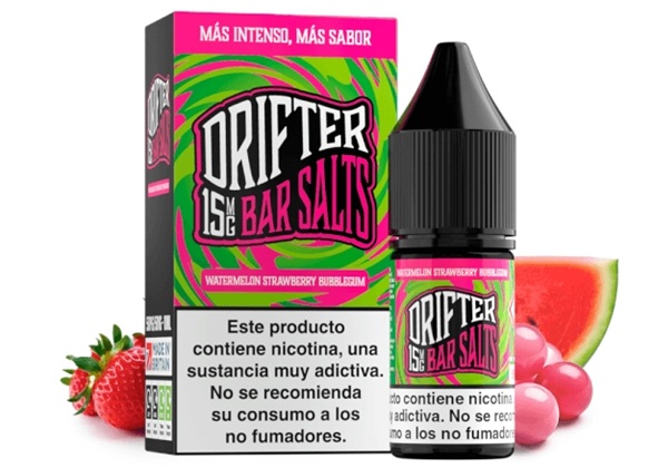 Drifter Bar Watermelon Strawberry Bubblegum Salts 10ml Drifter Bar Watermelon Strawberry Bubblegum Salts 10ml