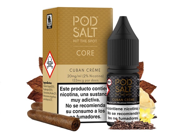 Pod Salt Cuba Cream -10ml.